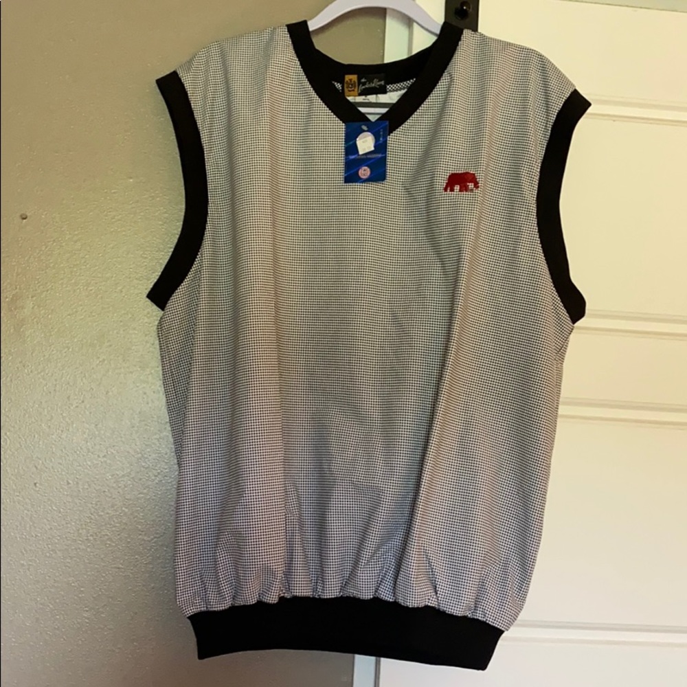 COPY - The Locker Room Alabama houndstooth vest